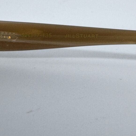 JILL STUART JS189A-3 Eyeglasses Frame Petite 52-17-135 Dark Brown/Beige H15763 - Picture 6 of 7